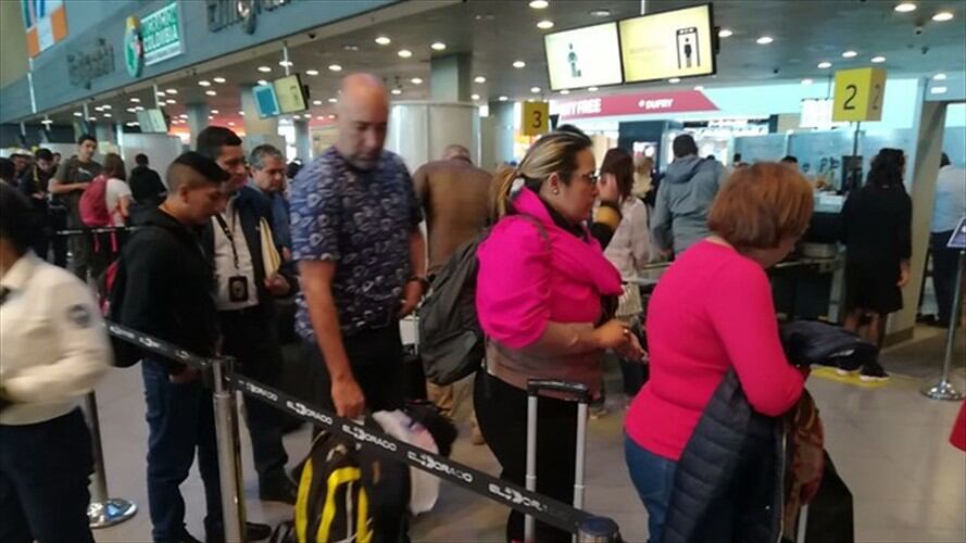 Viajeros internacionales (foto referencia) . Foto: Colprensa