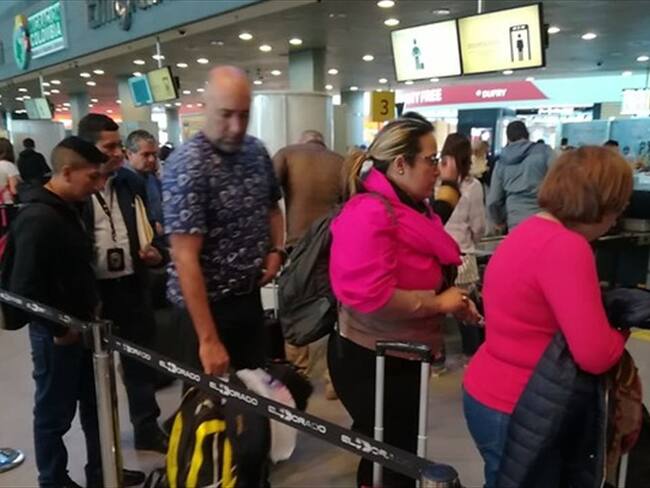 Viajeros internacionales (foto referencia) . Foto: Colprensa