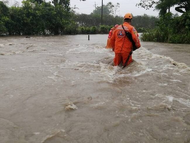 Familias damnificadas por ola invernal en Villavicencio / imagen de referencia. Foto: Colprensa