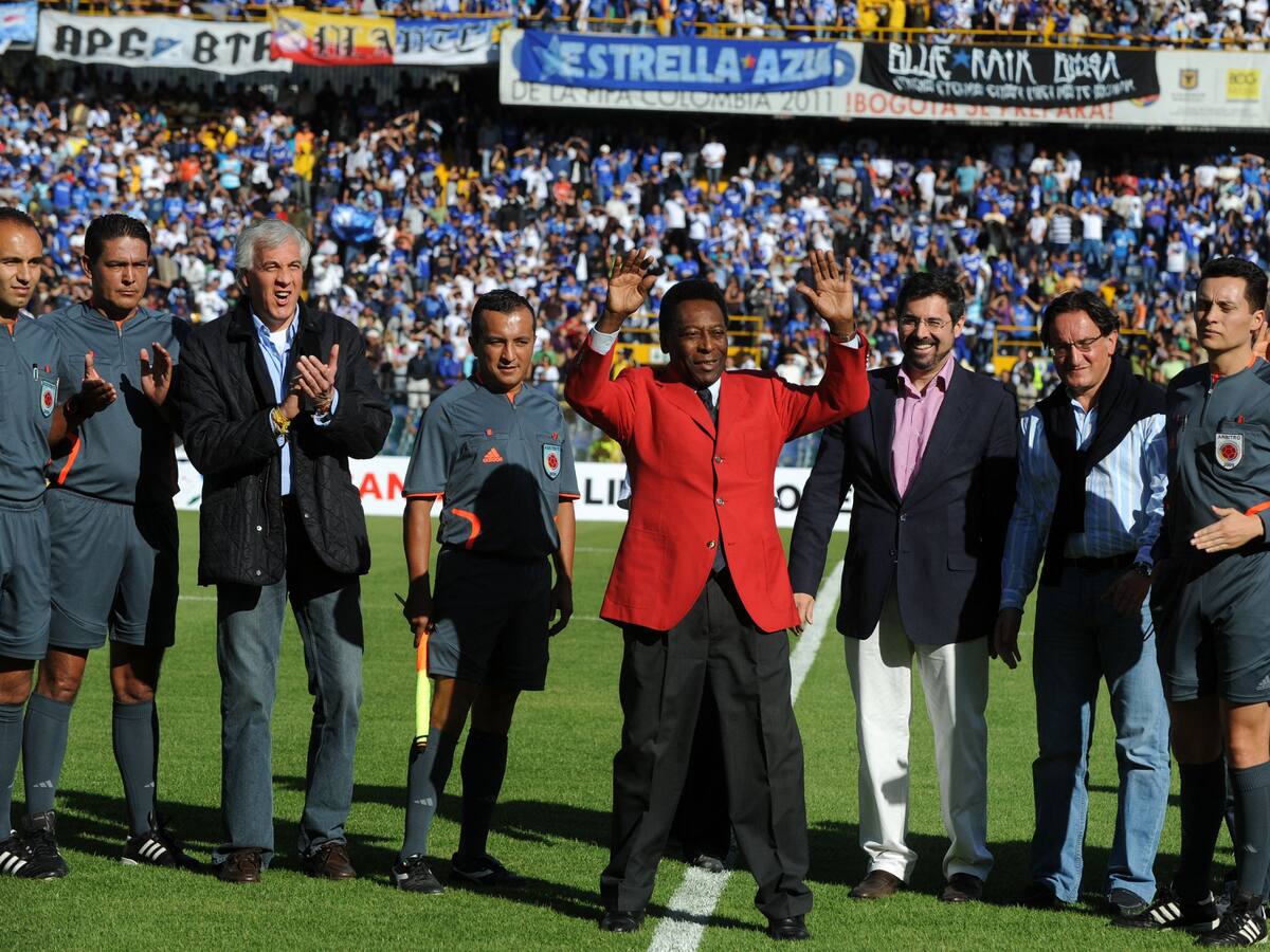 Pelé: enfrentó a siete clubes colombianos, solo Millonarios y Cali lo derrotaron
