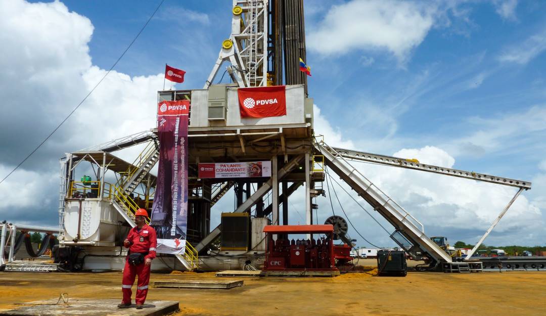 Planta de extracción petrolera de PDVSA en Venezuela. Foto: Gettyimages