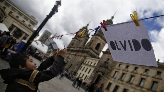 Víctimas del Palacio de Justicia. Foto: Colprensa