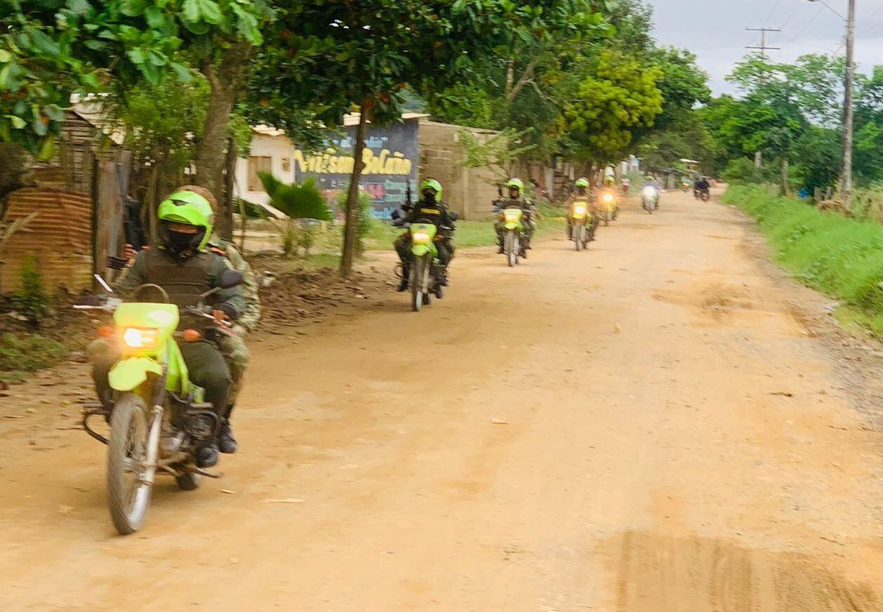 Un policía herido dejó otro ataque contra la fuerza pública en Córdoba. Foto: cortesía Policía Nacional (referencia).