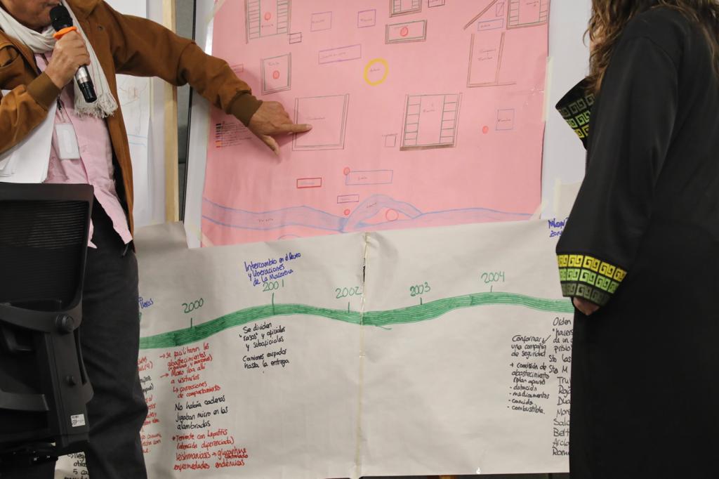 Mapa Bloque Oriental de las Farc | Foto: Cortesía JEP