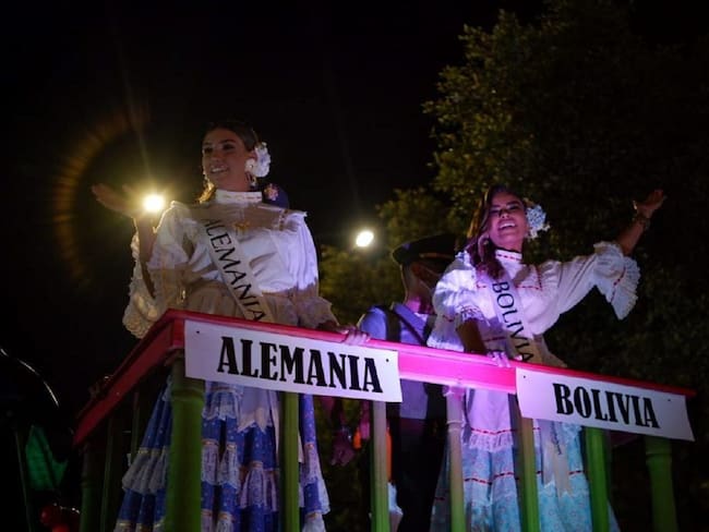 Desfile de Bienvenida en la Feria de Manizales. Crédito: Alcaldía de Manizales.