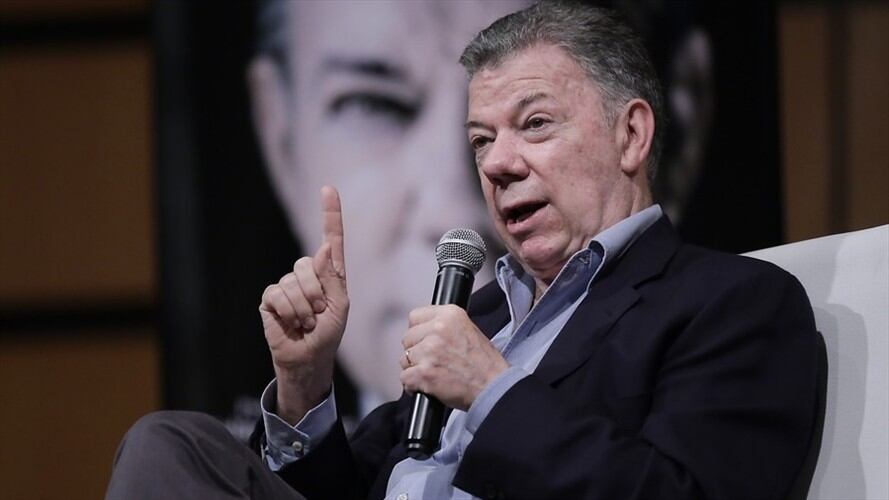 El expresidente Juan Manuel Santos. Foto: Colprensa
