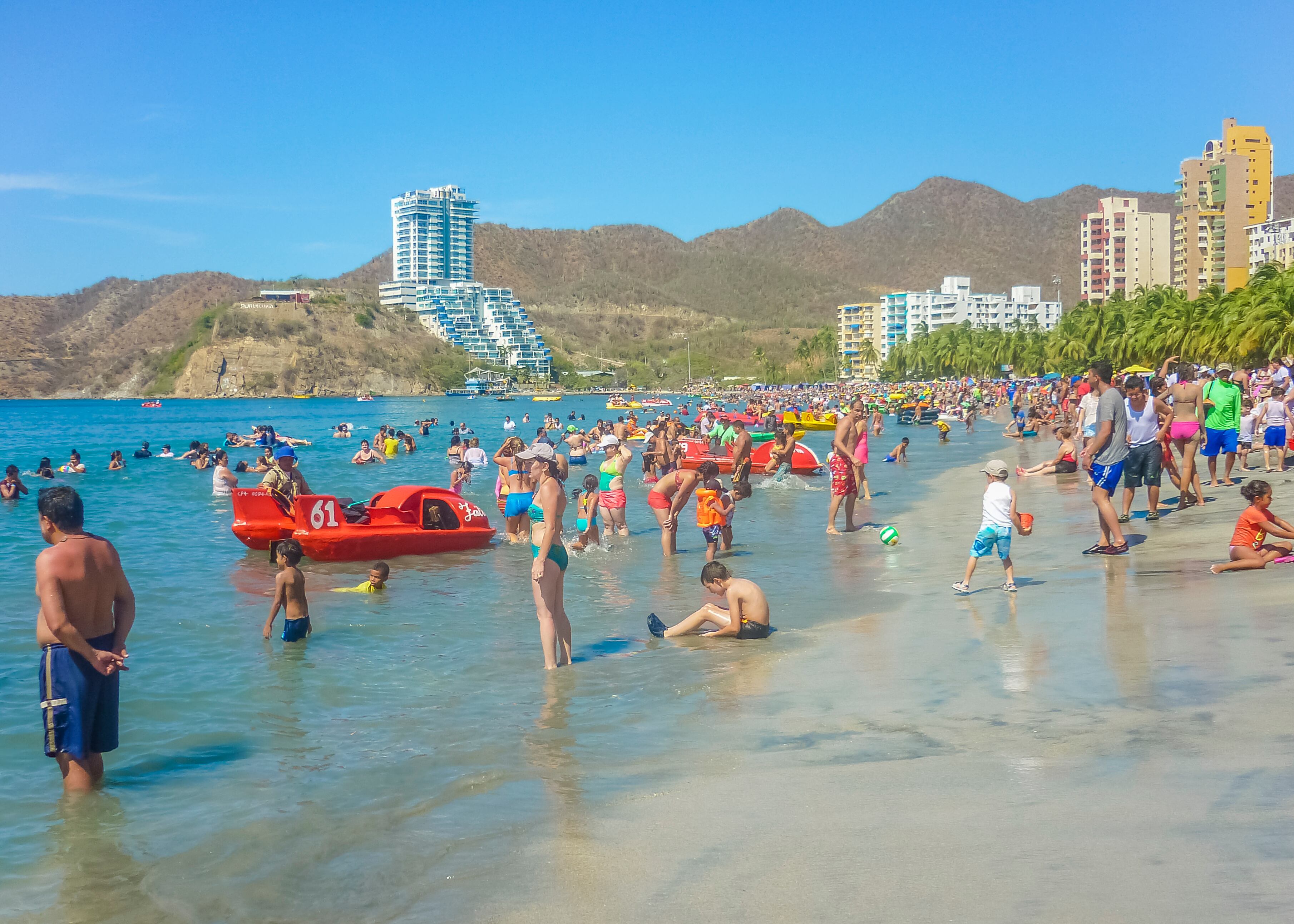 El Rodadero, Santa Marta. Foto: Getty Images