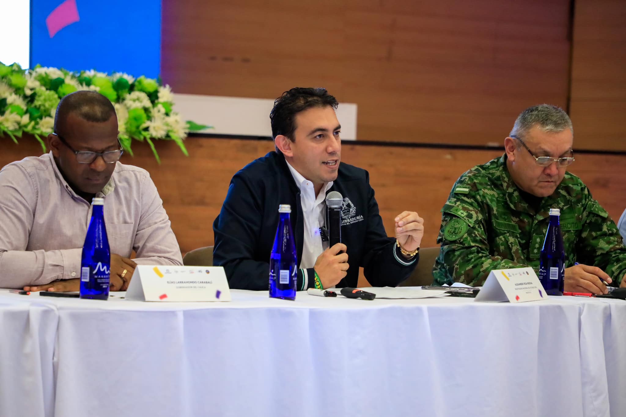 Registrador Nacional, Alexander Vega Rocha. Crédito: Registraduría Nacional.