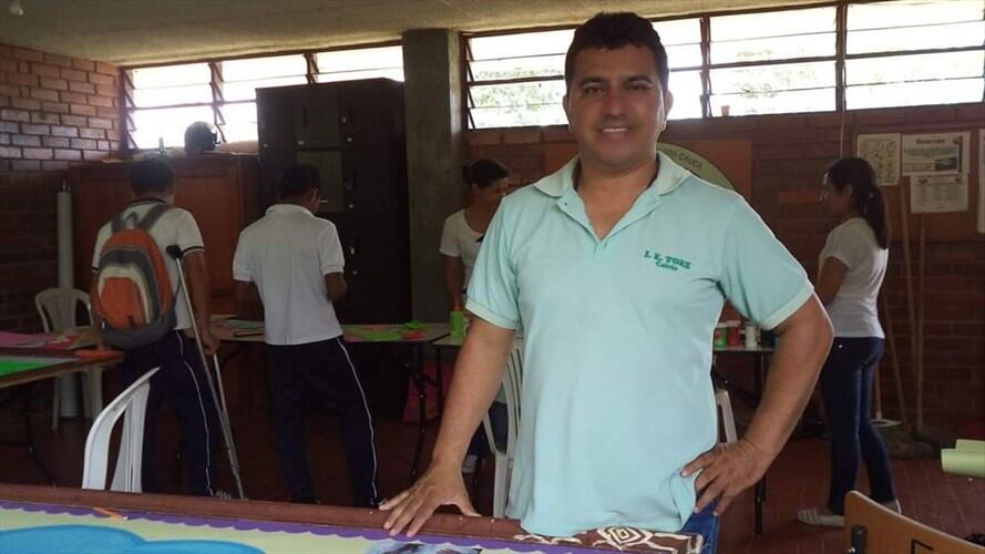 El maestro había sido reportado como desaparecido el 22 de diciembre y horas después el vehículo fue encontrado incinerado en el sector de El Nilo. Foto: Acín