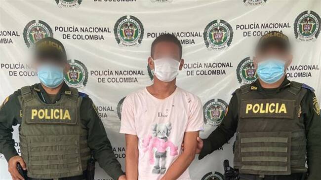 En medio de una riña, agreden a un policía en el norte de Montería.Foto: prensa Policía Montería.