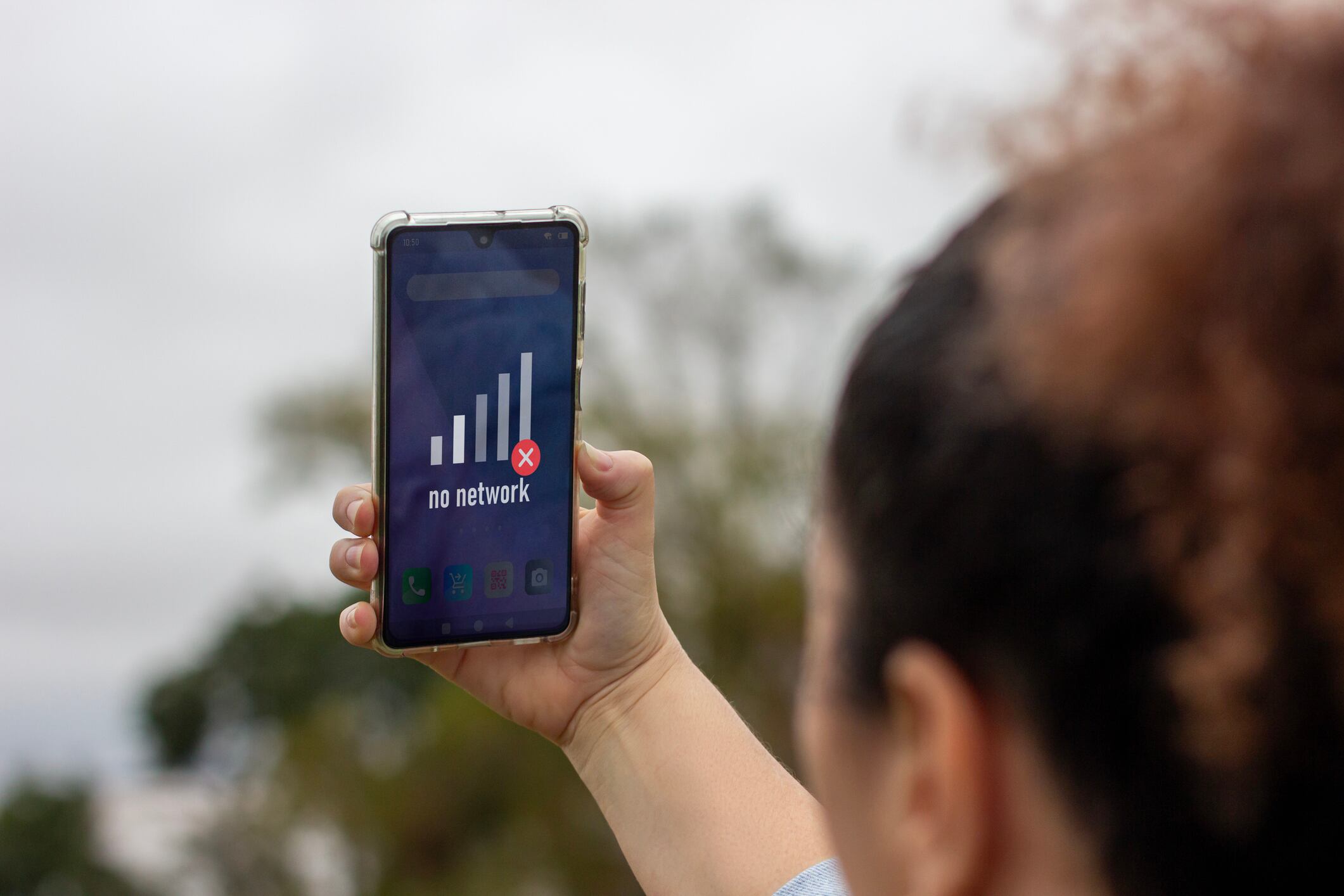 Imagen de referencia de persona sin señal. Foto: Getty Images.