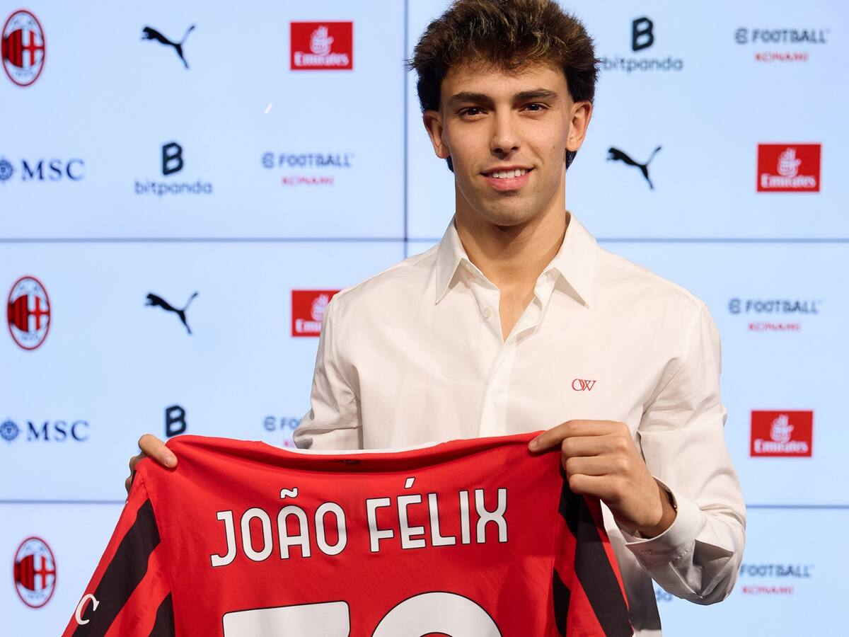 El Milan anunció la llegada de Joao Félix en calidad de cedido