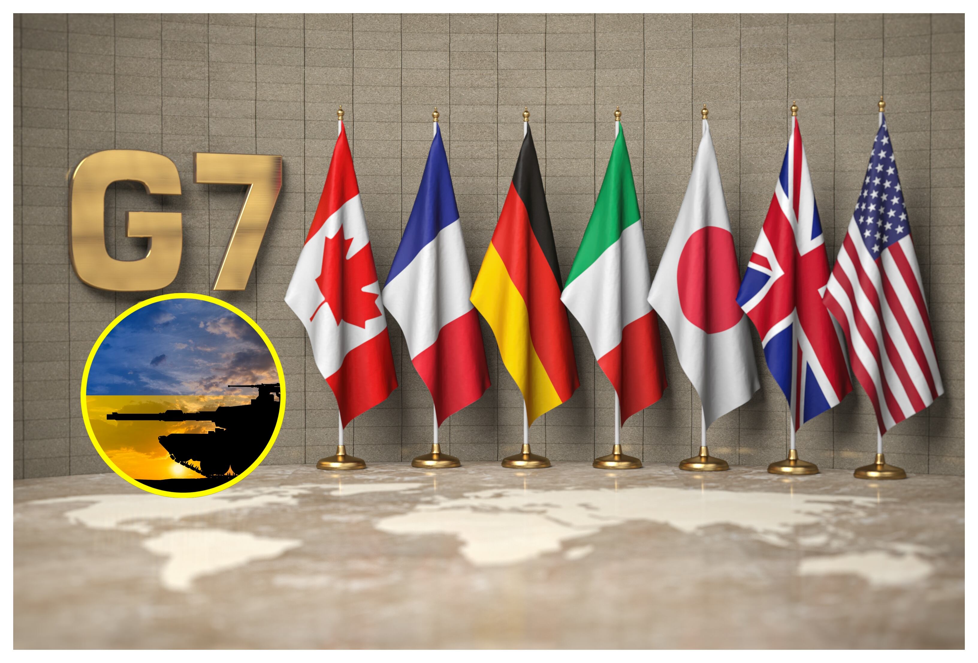 G7 y Ucrania. Foto: Getty Images