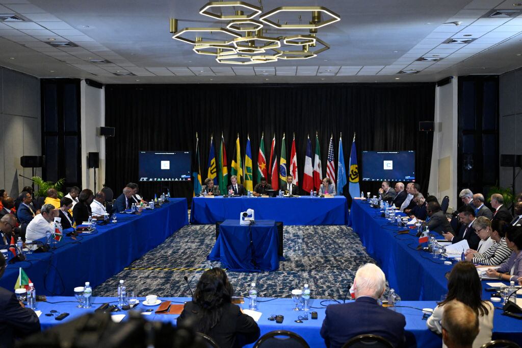 CARICOM. (Foto: ANDREW CABALLERO-REYNOLDS/POOL/AFP via Getty Images)