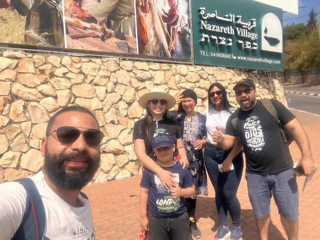 Cartagenero y su familia atrapados en Israel, esperan llegar al país en vuelo humanitario