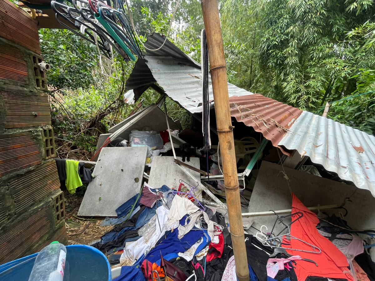 Alrededor de 100 viviendas afectadas por fuerte aguacero en Cali