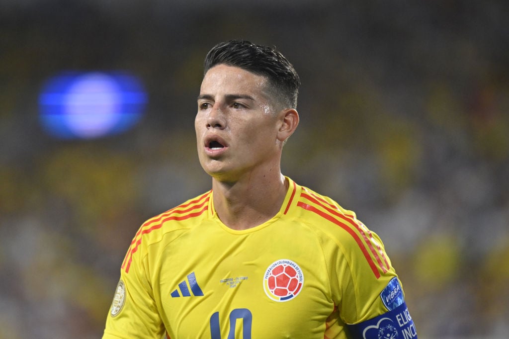 James Rodriguez. Foto: Miguel J Rodriguez Carrillo/Anadolu via Getty Images