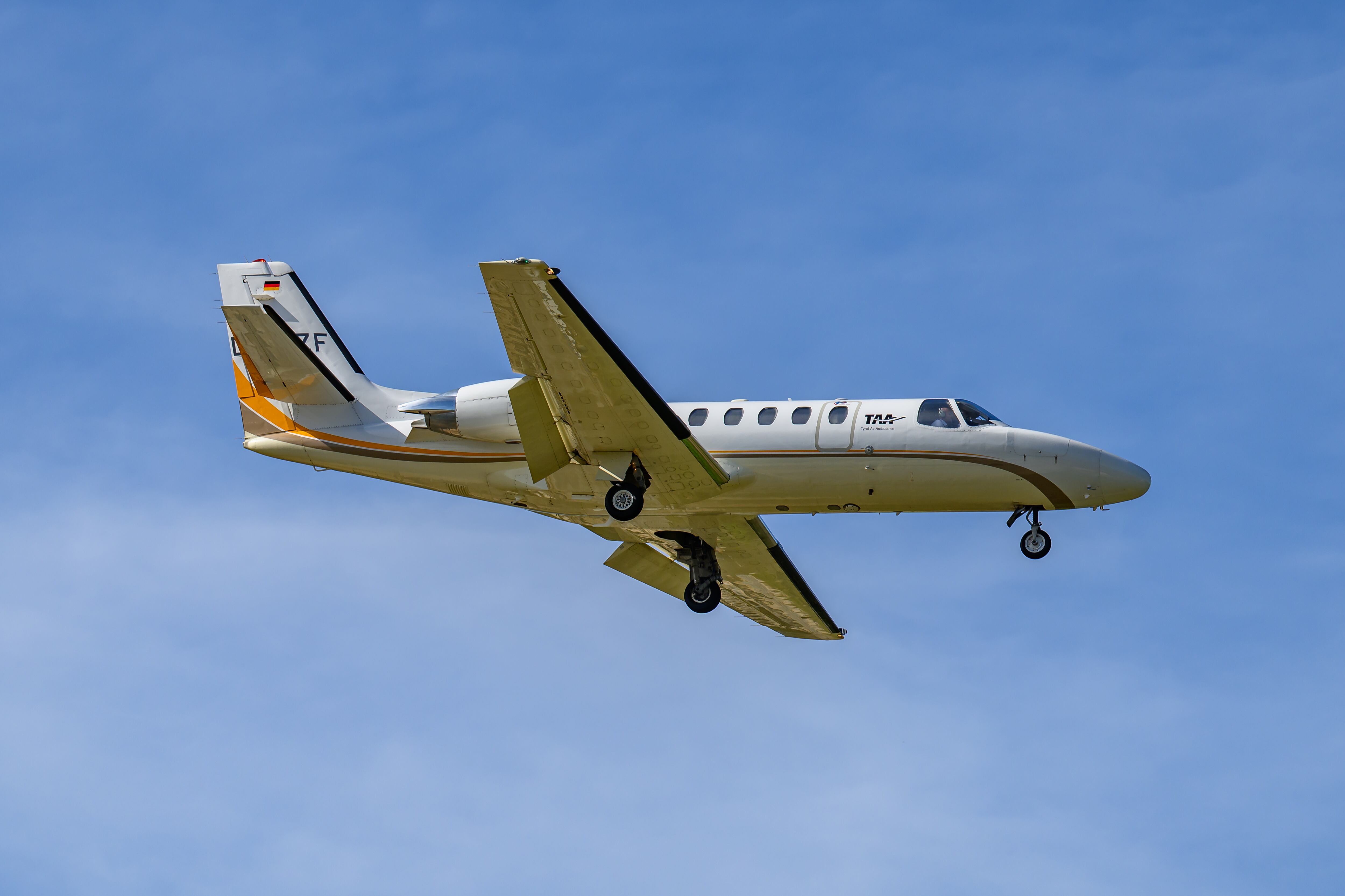 Cessna 550 (imagen de referencia). Foto: Getty Images.