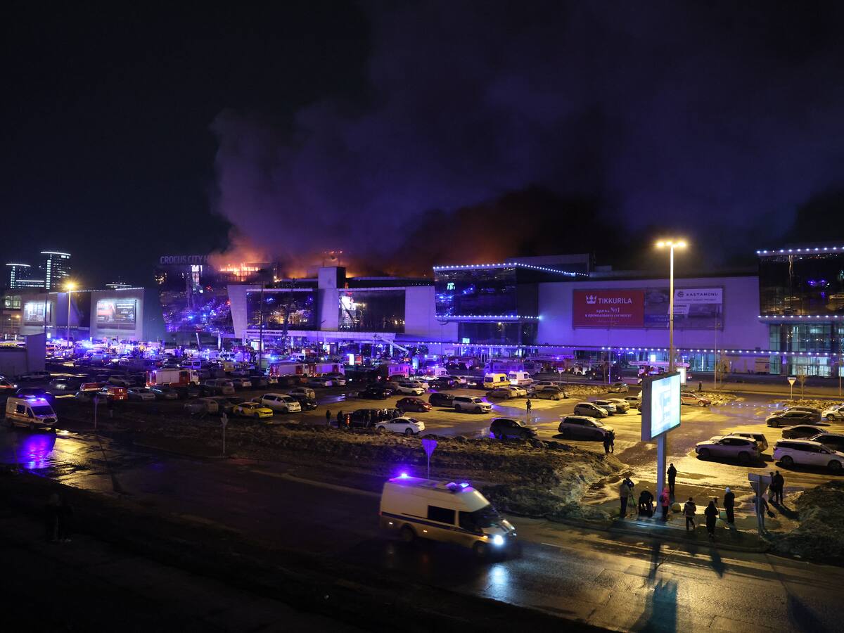 Ascienden a 140 los muertos por el atentado terrorista en Crocus City Hall en Moscú