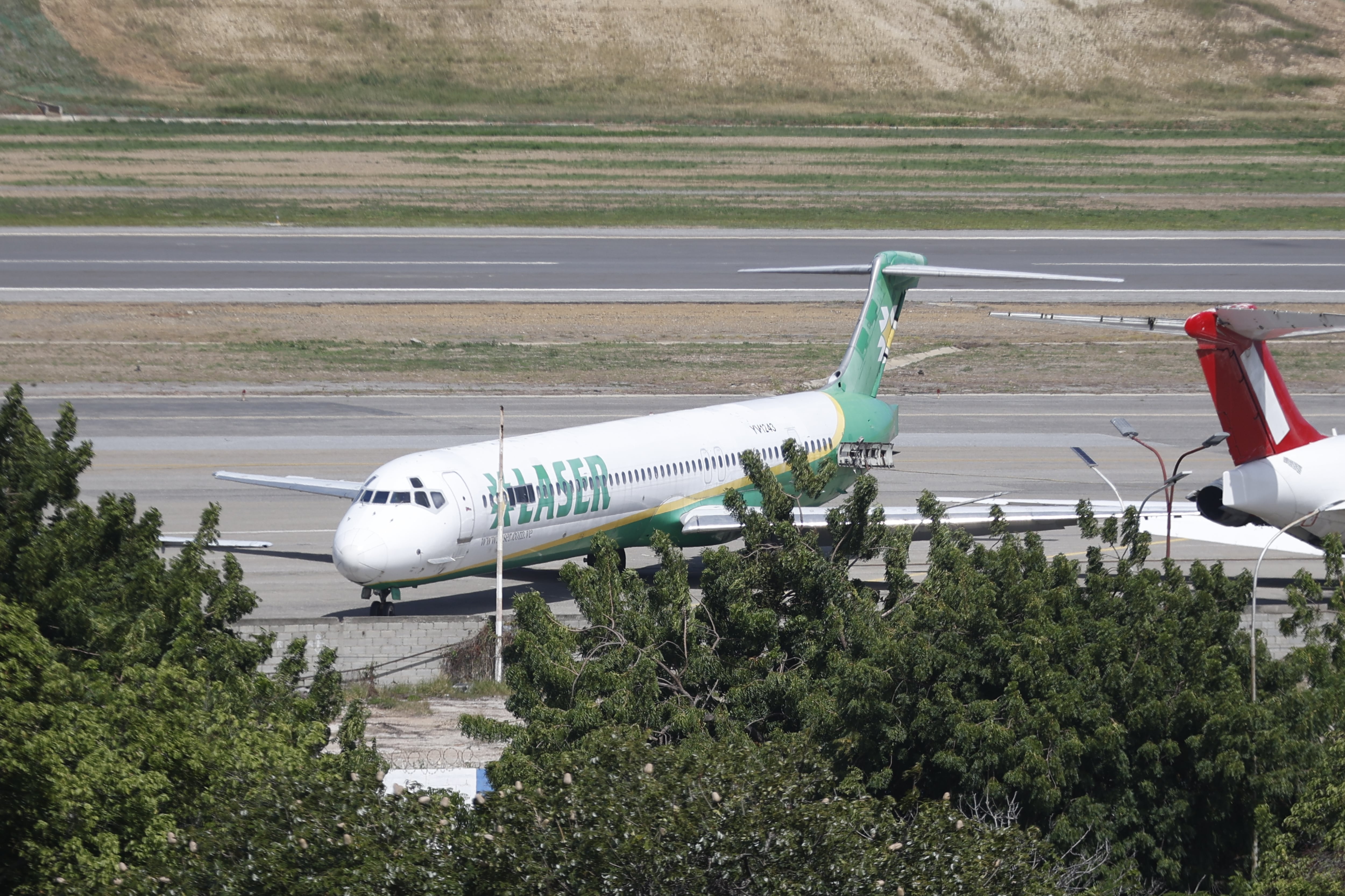 Areolínea venezolana Laser. Foto: Pedro Mattey/Anadolu via Getty Images)