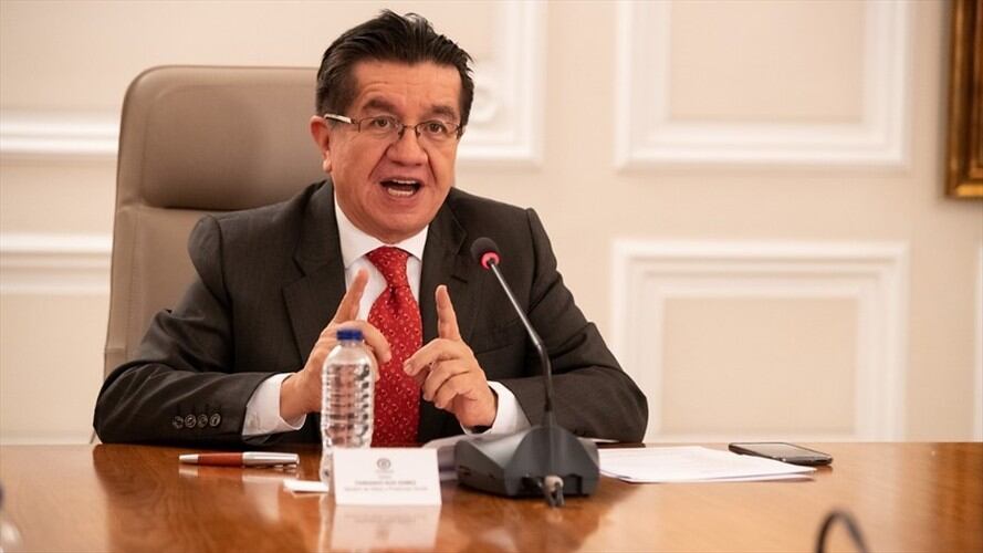 Ministro de Salud, Fernando Ruiz. Foto: Colprensa