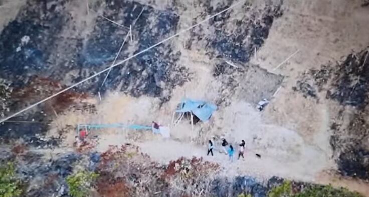 Invasión ilegal en Cali. Foto: Sigue La W