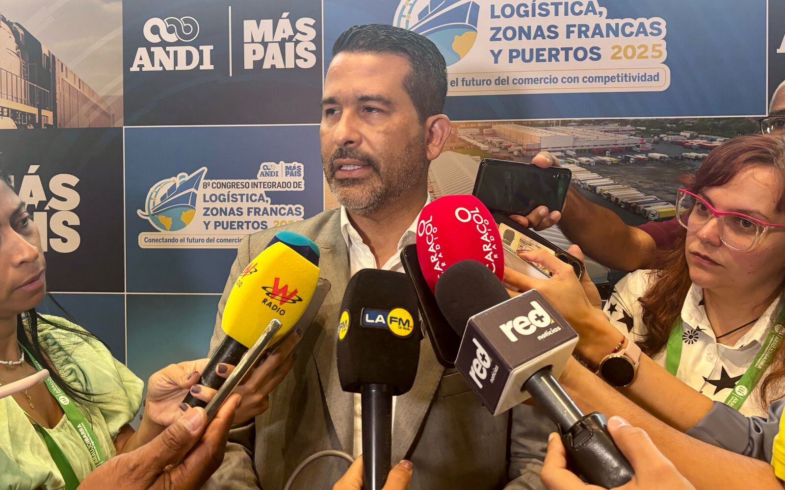 Director del DIAN, Luis Eduardo Llinás. Foto: Suministrada