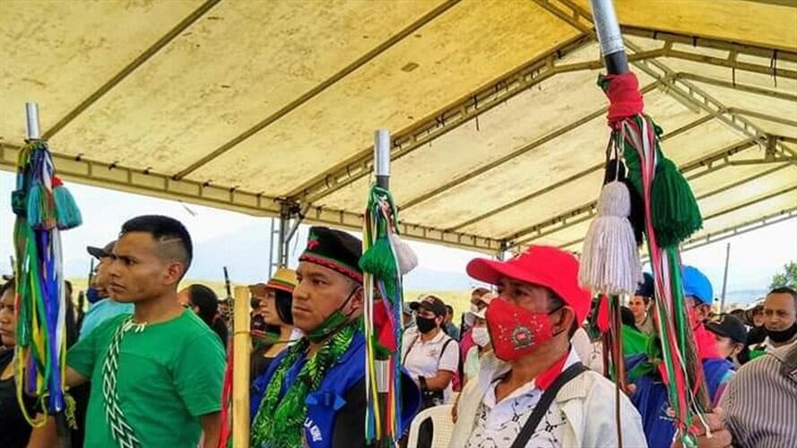 Las comunidades marcharán este lunes hacia la ciudad de Cali . Foto: Cric