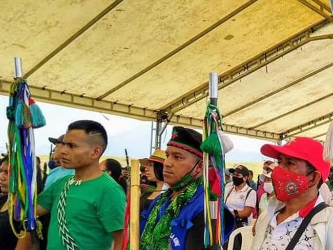 Las comunidades marcharán este lunes hacia la ciudad de Cali . Foto: Cric