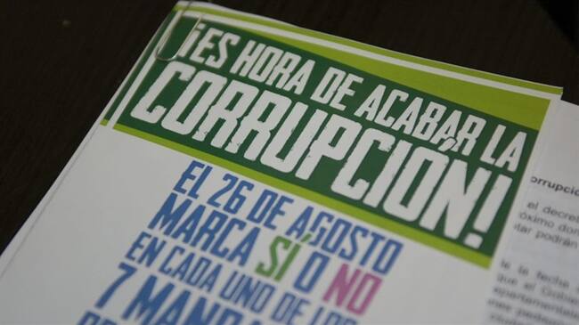 consulta Anticorrupción. Foto: Colprensa