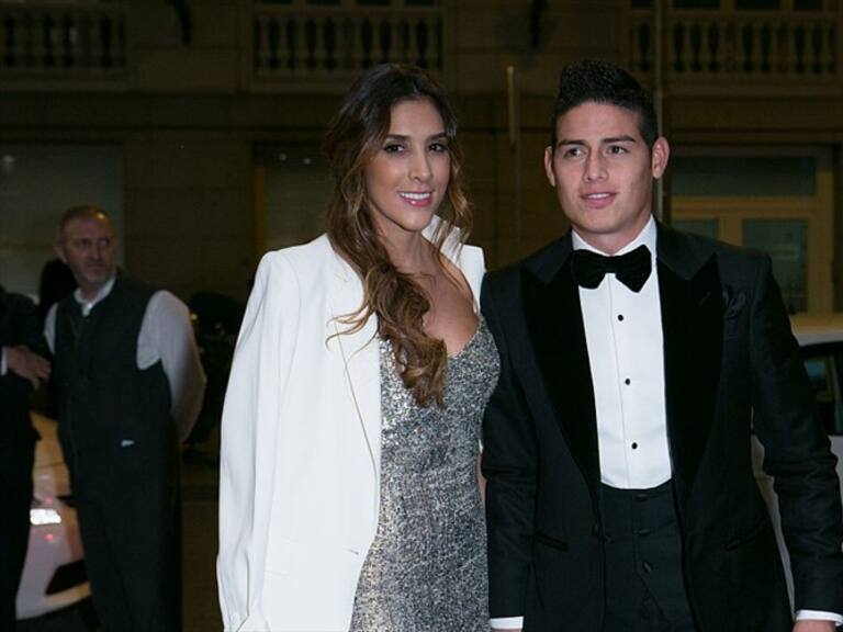 Daniela Ospina và James Rodríguez có mặt như một gia đình trong ngày sinh nhật của con gái họ