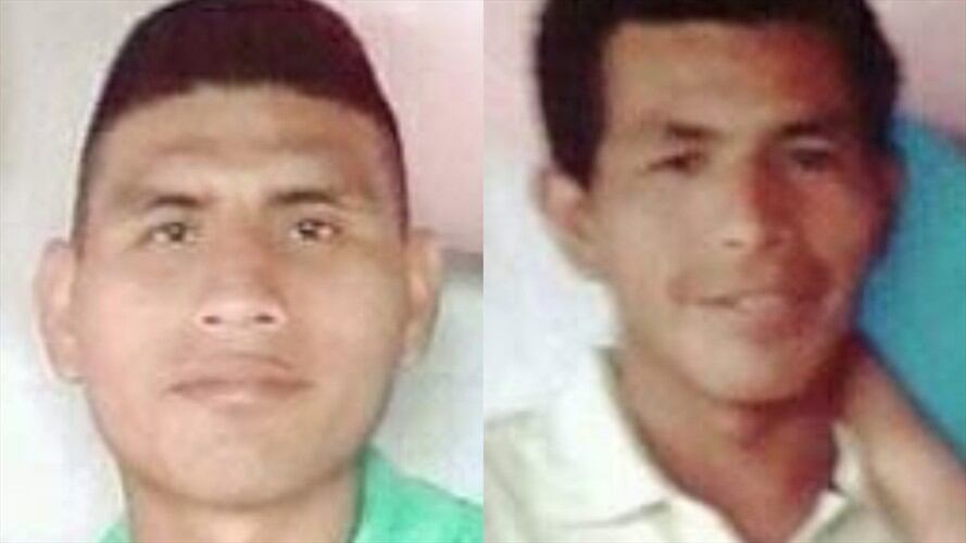 Las víctimas fueron identificadas como Albeiro Silva Mosquera y Luis Hugo Silva Mosquera. Foto: Fensuagro