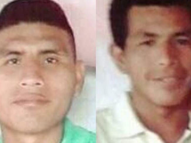 Las víctimas fueron identificadas como Albeiro Silva Mosquera y Luis Hugo Silva Mosquera. Foto: Fensuagro