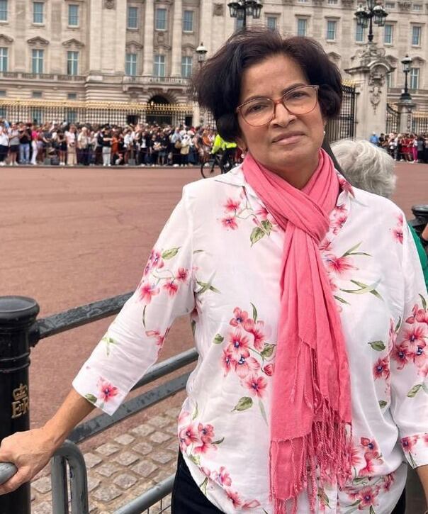 Luz Marina Contreras se contagió de una bacteria en Portugal y tuvieron que amputarle sus piernas. Foto: Suministrada