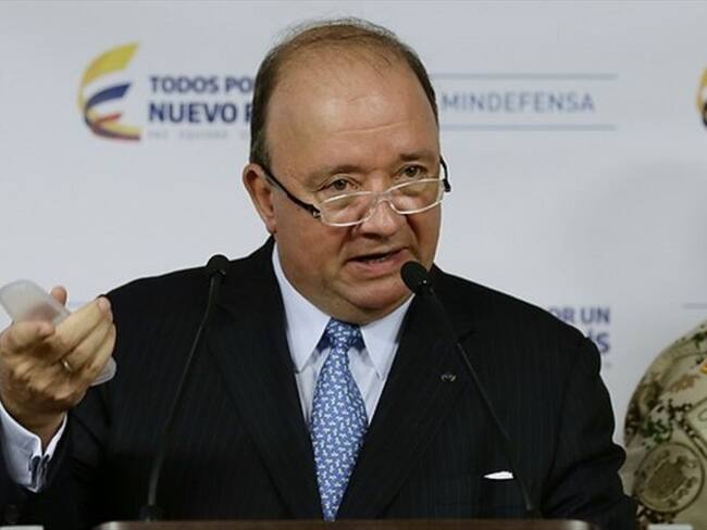 Luis Carlos Villegas, ministro de Defensa. Foto: Colprensa