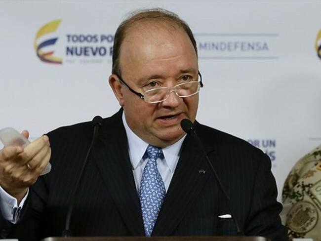 Luis Carlos Villegas, ministro de Defensa. Foto: Colprensa