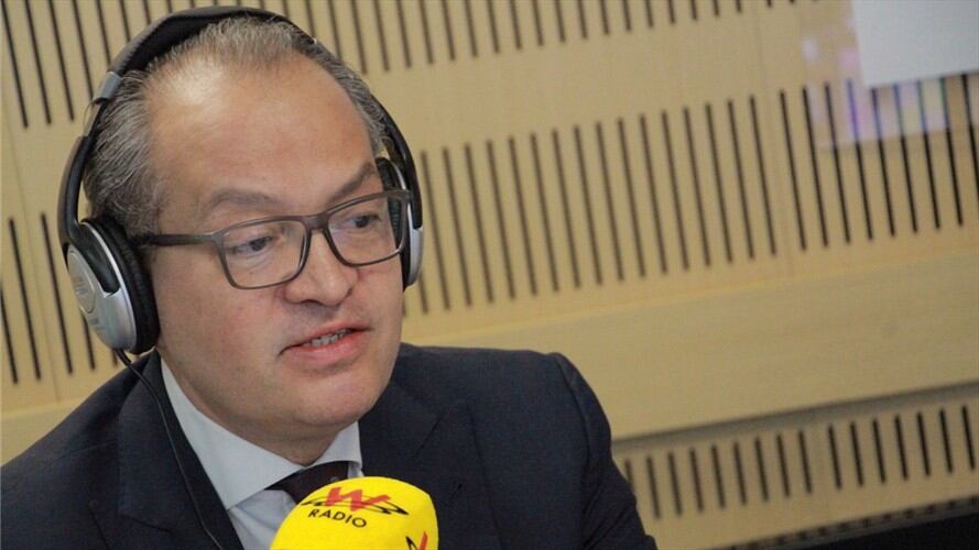 Fernando Carrillo en La W. Foto: La W con Vicky Dávila