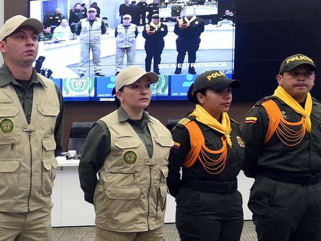 Nuevos uniformes para el proceso de dejación de armas de las Farc. Foto: Ministerio de Defensa