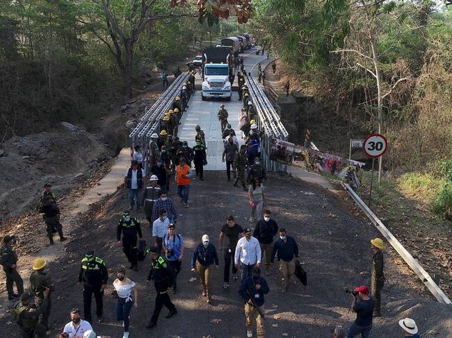 Puente Los Trujillos / Cortesía: Ministerio del Interior