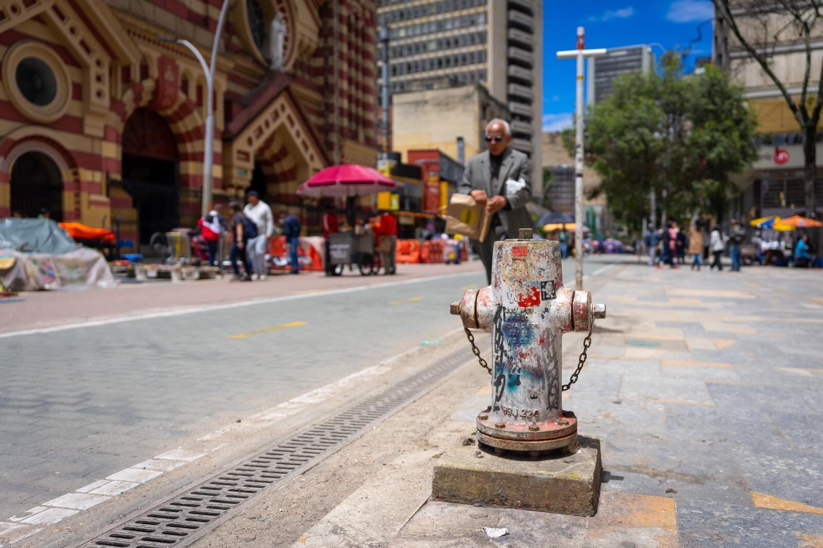 Carrera Séptima en Bogotá. Foto: Secretaría General de Bogotá.
