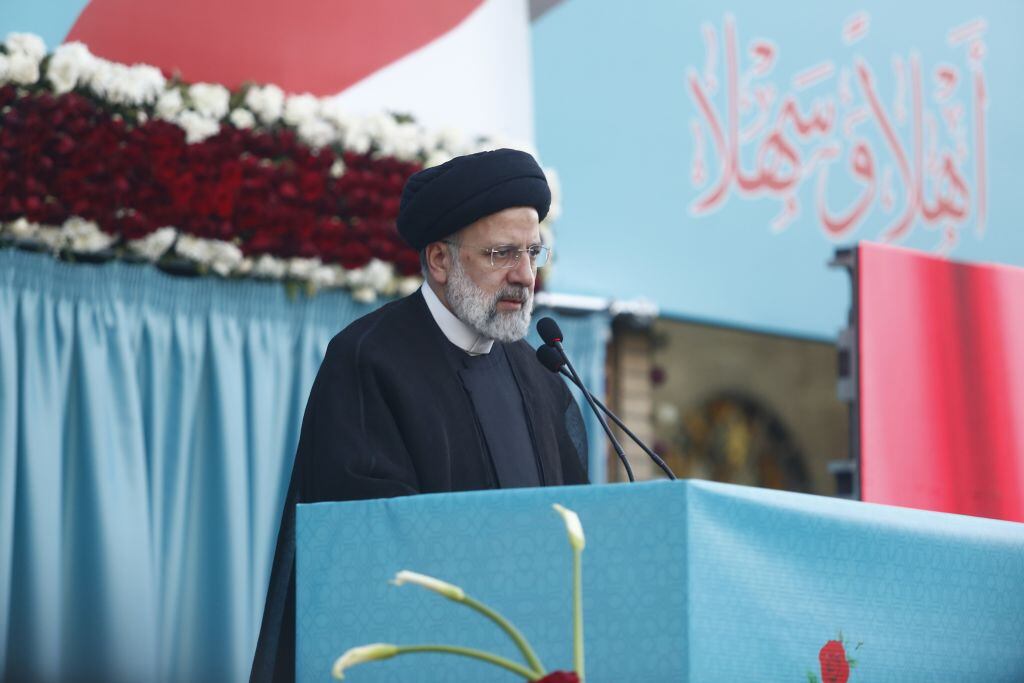 Presidente de Irán, Ebrahim Raisi. Foto: Borna News/Matin Ghasemi/Aksonline ATPImages/Getty Images.