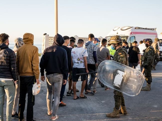 Han llegado personas desesperadas: periodista sobre inmigrantes marroquíes