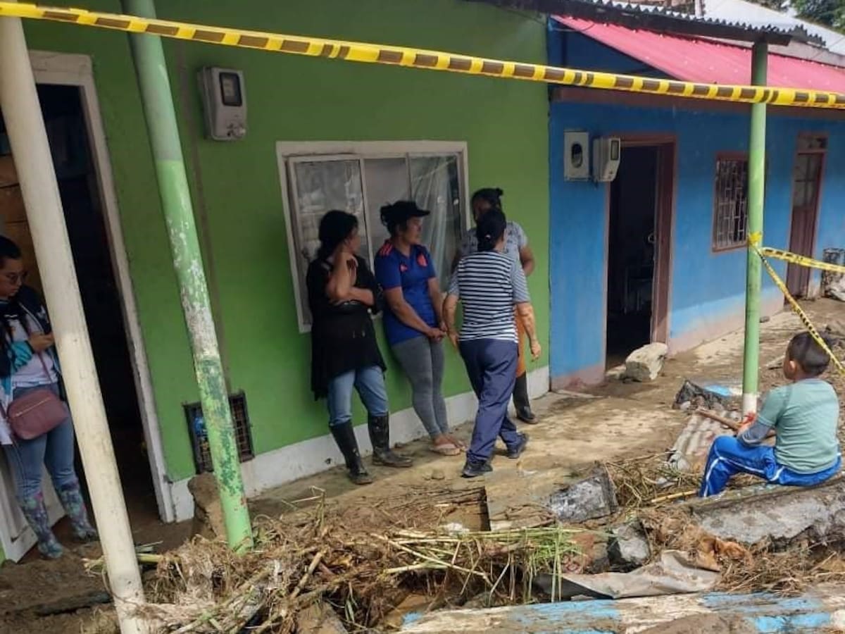 Más de 90 daminificados en Quípama, Boyacá por el invierno