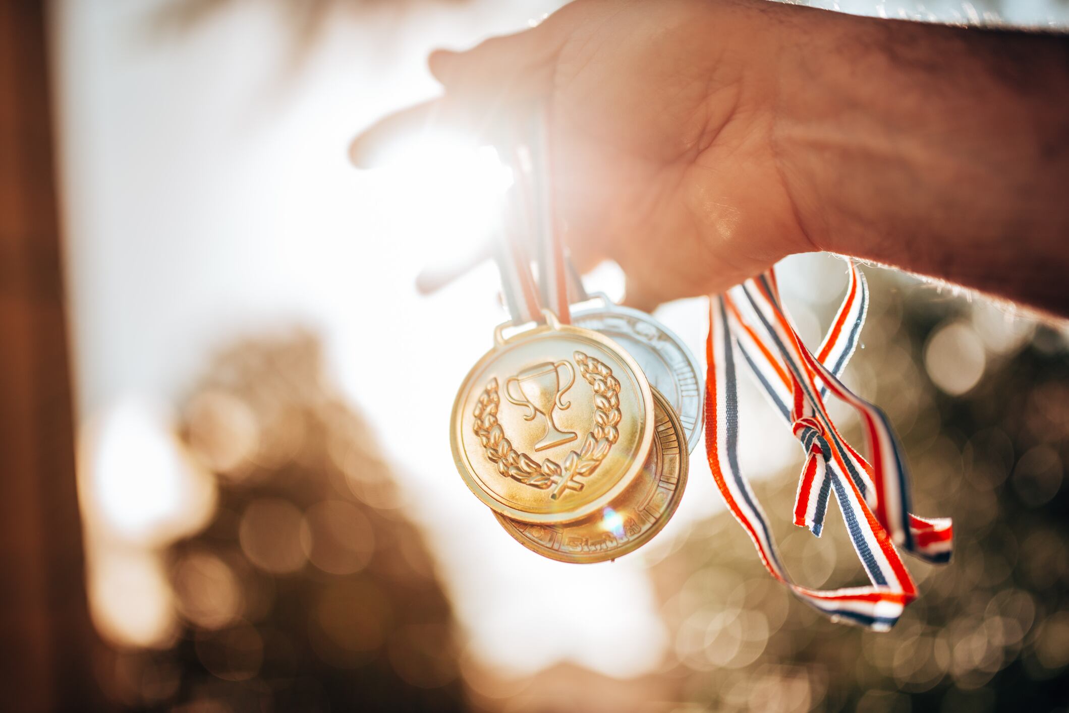 Feria de medallas en el Gobierno Nacional. Foto de referencia: Getty Images