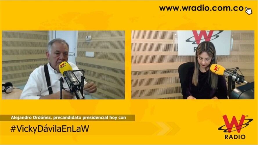 Alejandro Ordóñez. Foto: W Radio