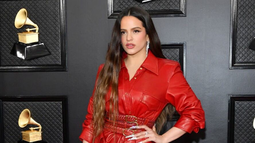 Rosalía por su parte ganó con "El mal querer" como mejor álbum latino de rock, urbano o alternativo. Foto: Getty Images