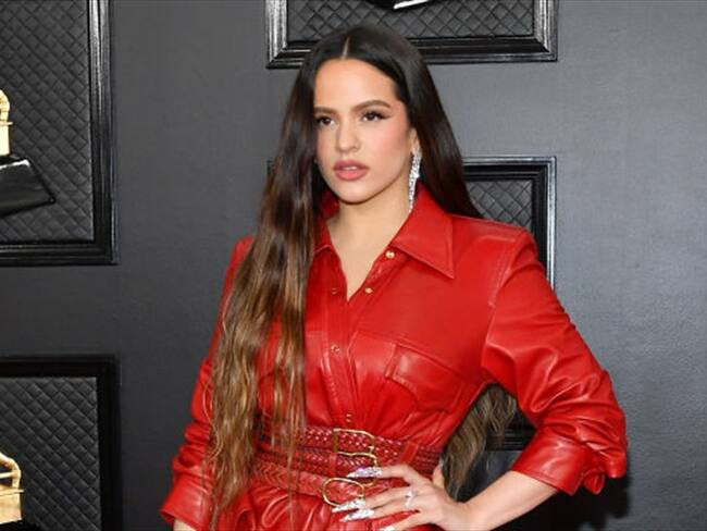 Rosalía por su parte ganó con "El mal querer" como mejor álbum latino de rock, urbano o alternativo. Foto: Getty Images