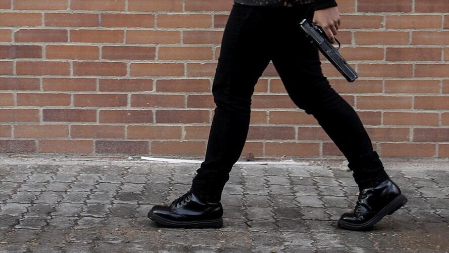 Al parecer, los delincuentes pretendían materializar un plan pistola. Foto: Colprensa