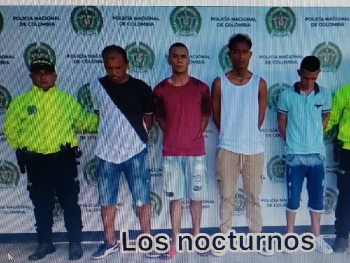 Desarticuladas dos estructuras criminales en ciudad de Santa Marta
