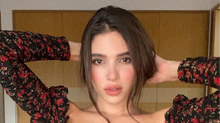 Mara Cifuentes y las fotos con el que sería su nuevo amor. Foto: Instagram: @maracifuentes1